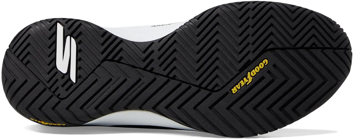 Мужские кроссовки Skechers Viper Court Elite, черно-белый — фото 4