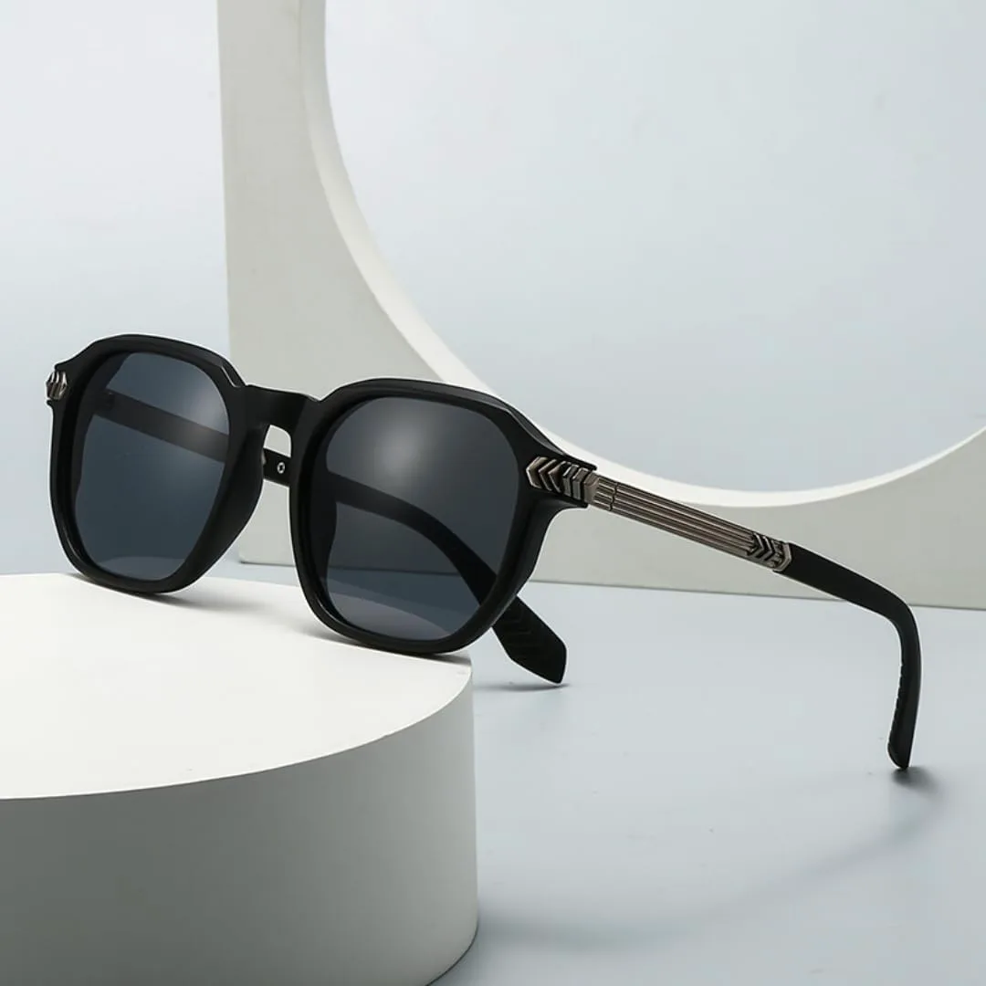 

Солнцезащитные очки с защитой UV400 | Круглая оправа, градиентная расцветка | Для женщин и мужчин, для занятий спортом на открытом воздухе и вождения DSVIGF, Black