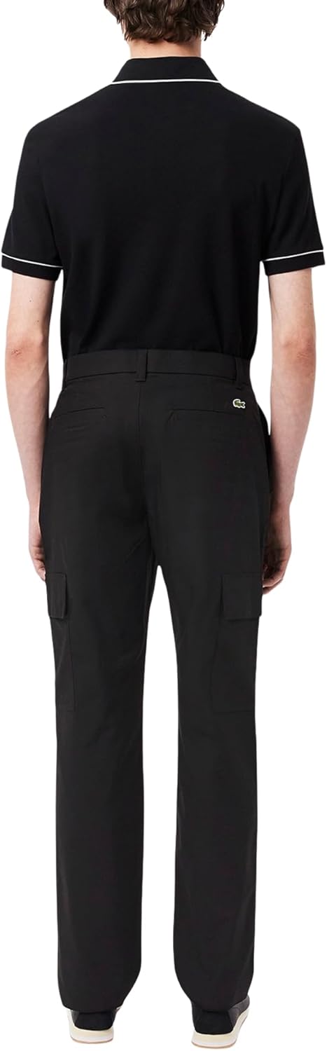 Lacoste мужские классические карго-штаны, Black — фото 3