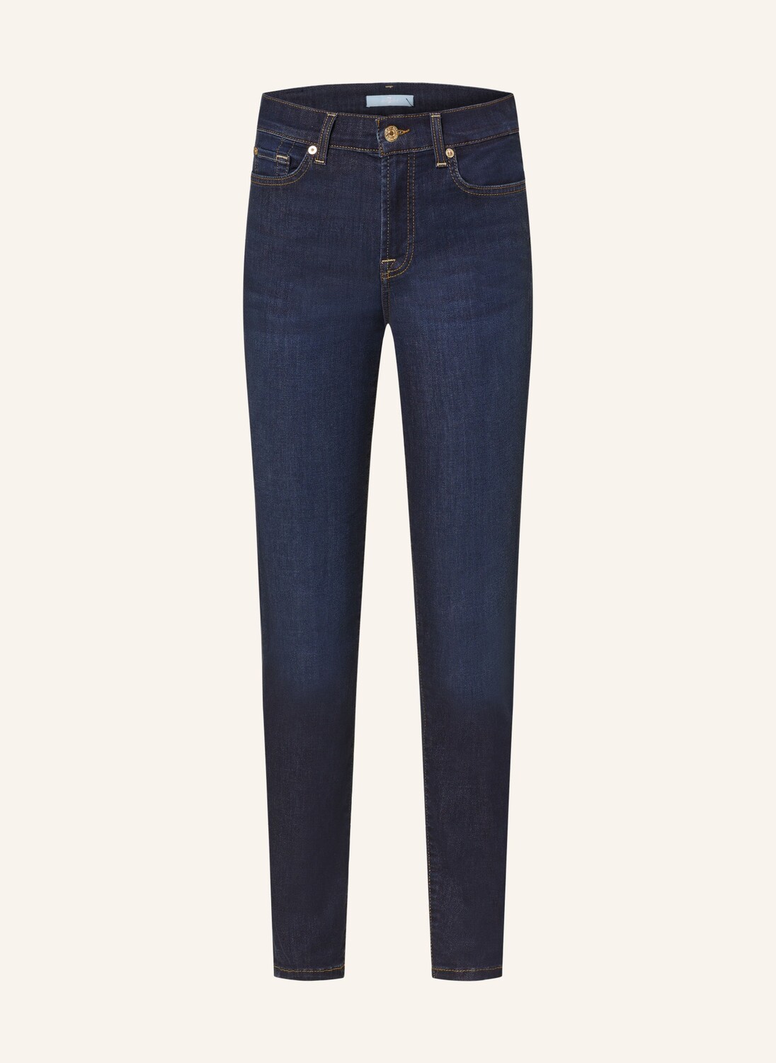

Джинсы скинни Роксана 7 For All Mankind, синий