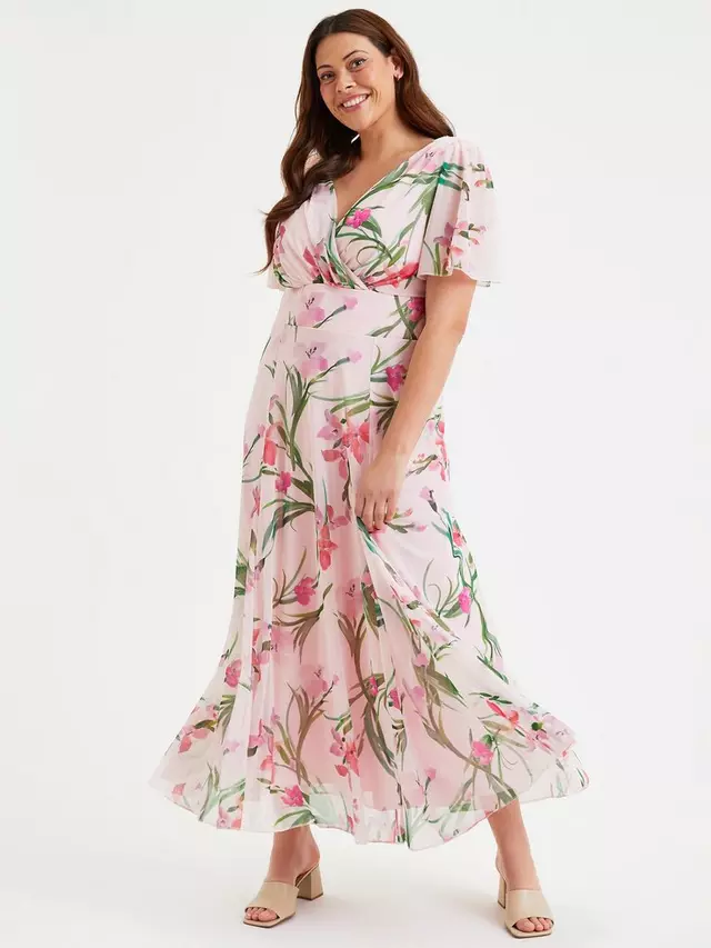 

Платье Scarlett & Jo Isabelle Maxi, розовый