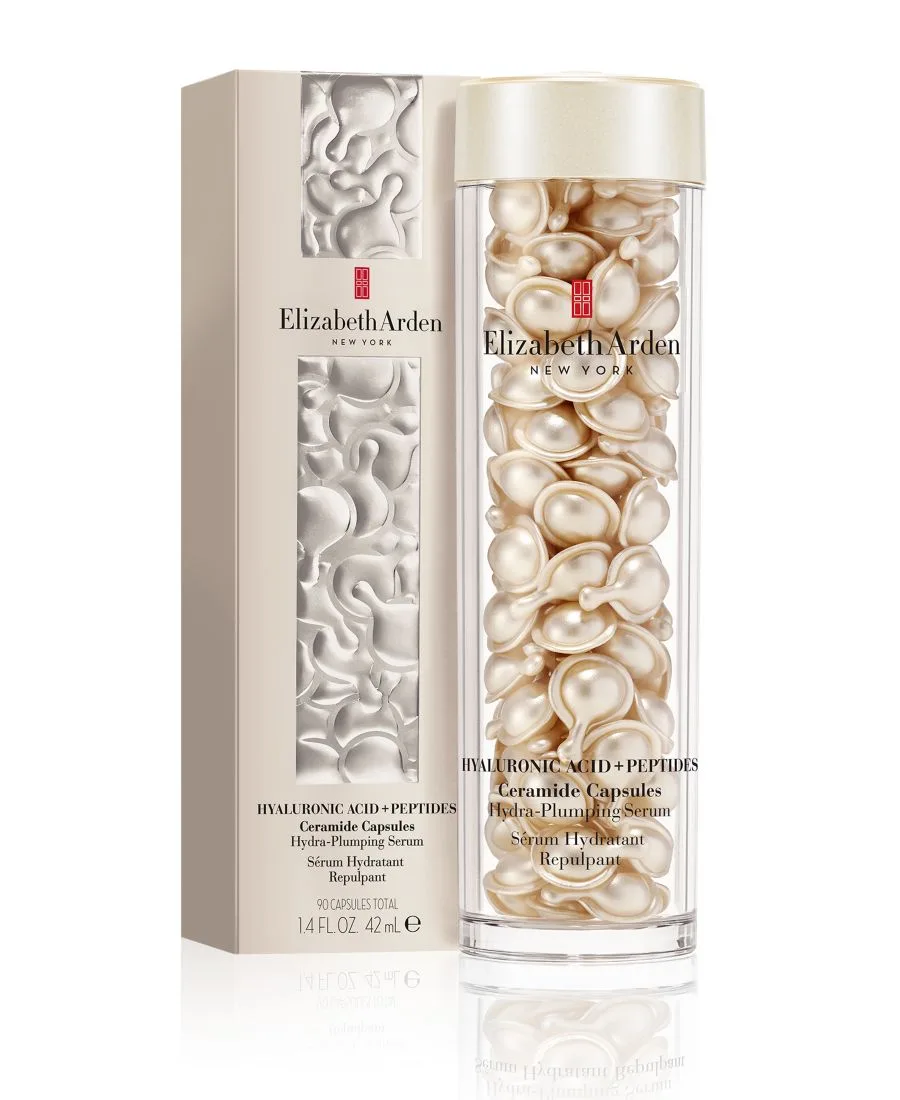 Сыворотка Elizabeth Arden — Капсулы с гиалуроновой кислотой и пептидами церамида, увлажняющая и разглаживающая