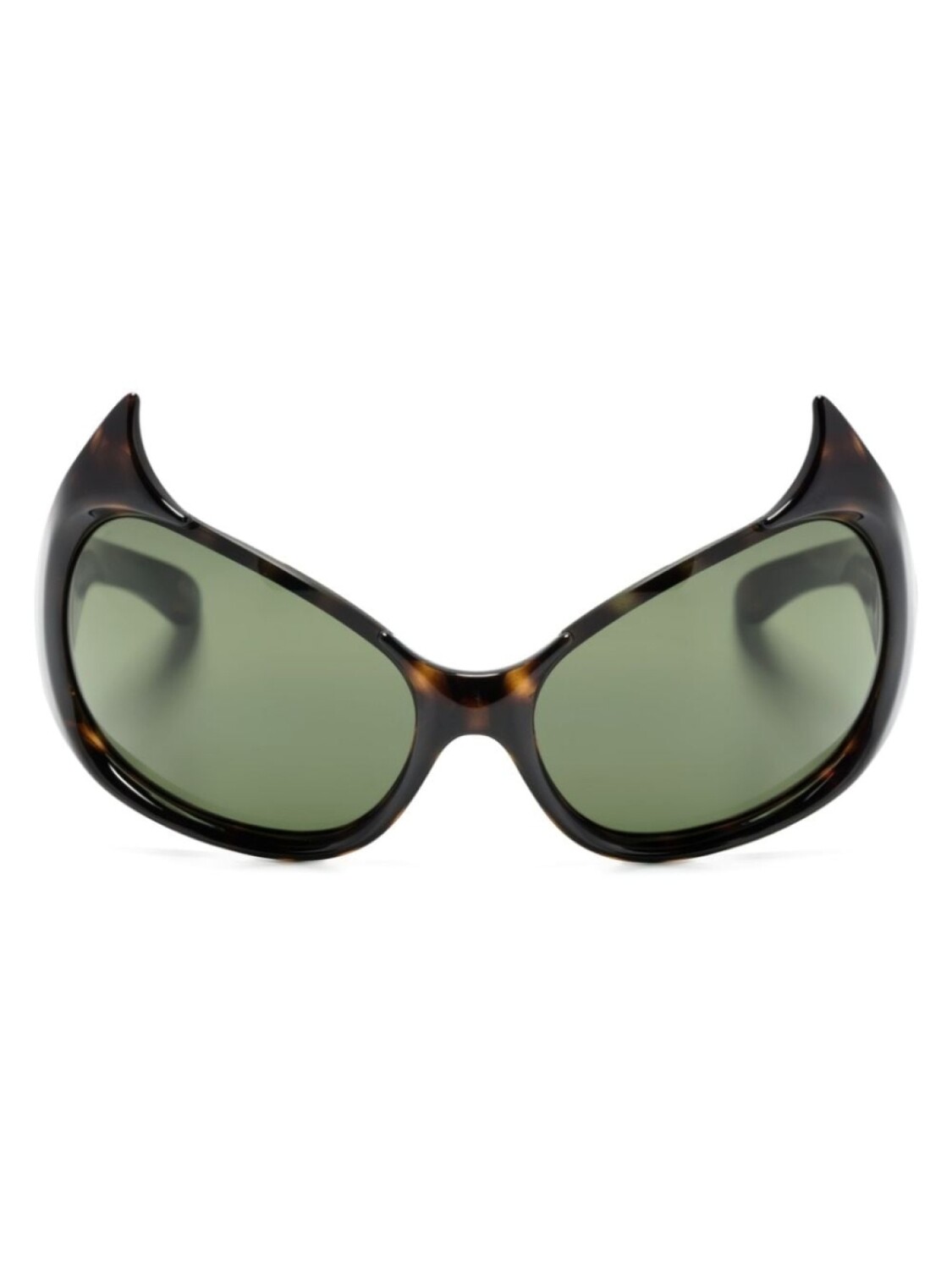 

Balenciaga Eyewear солнцезащитные очки Gotham Cat черепаховой расцветки, коричневый