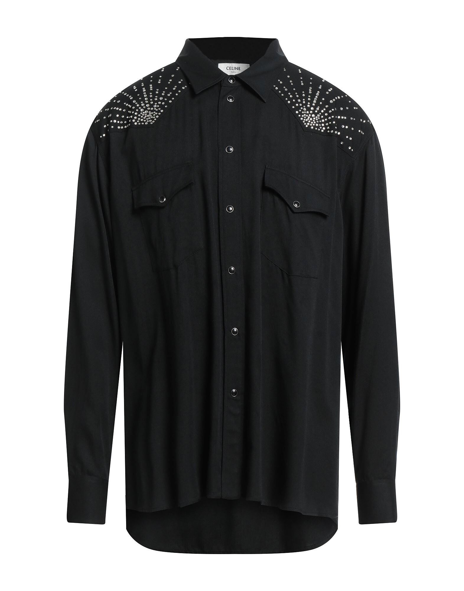 

Рубашка Celine, черный