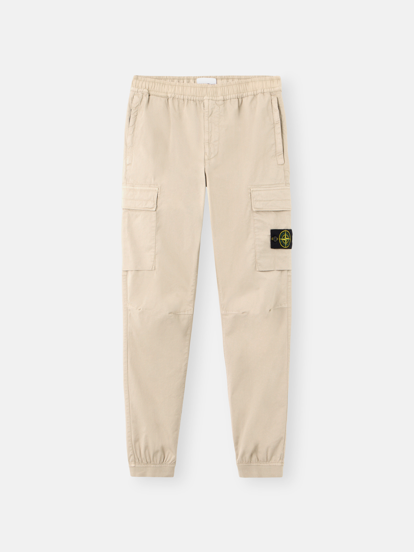 

Брюки-карго обычного зауженного кроя с карманами на молнии Stone Island 3100031 SUPIMA COTTON TWILL STRETCH-TC, Desert
