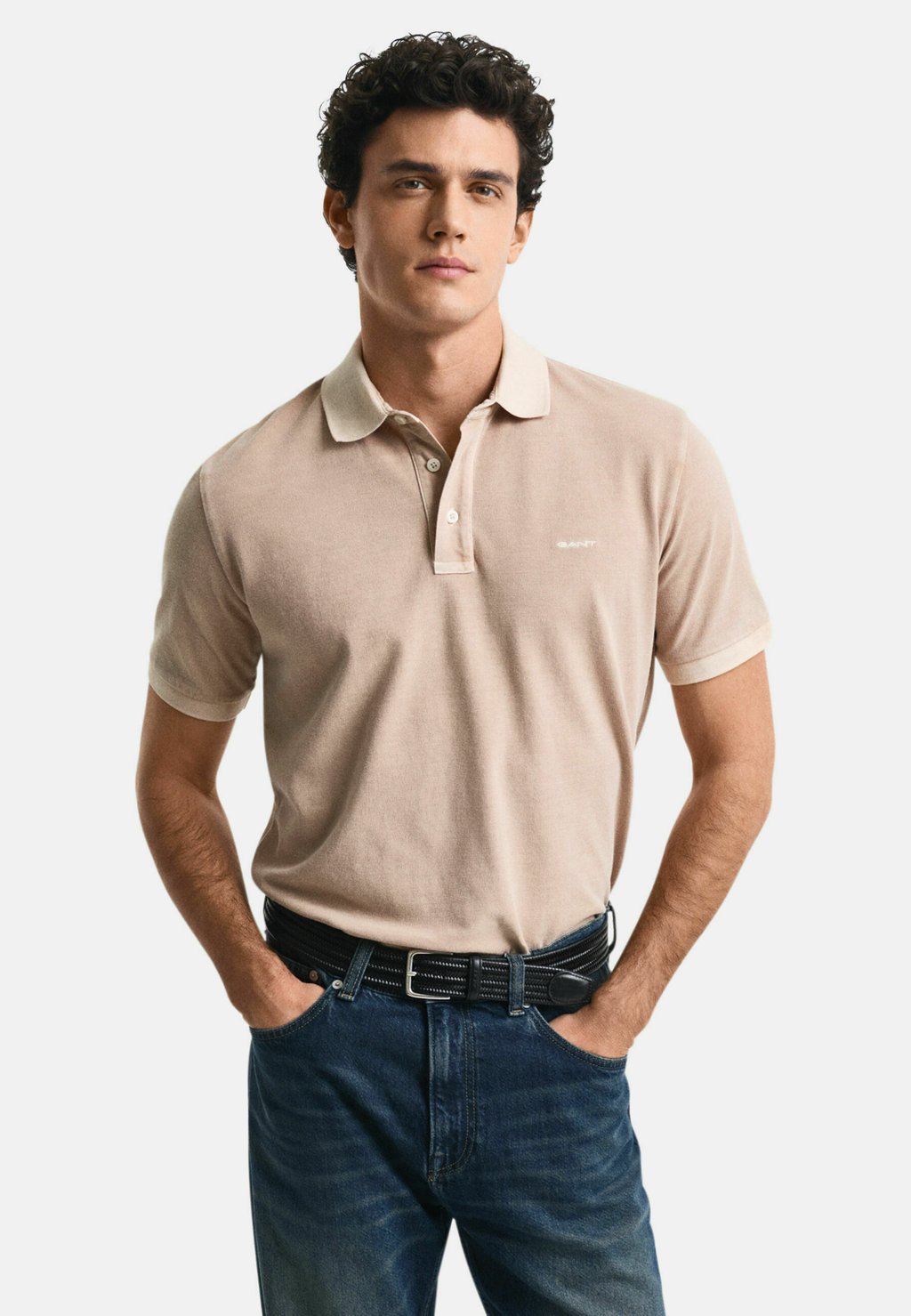 

Поло SUNFADED GANT, песочный