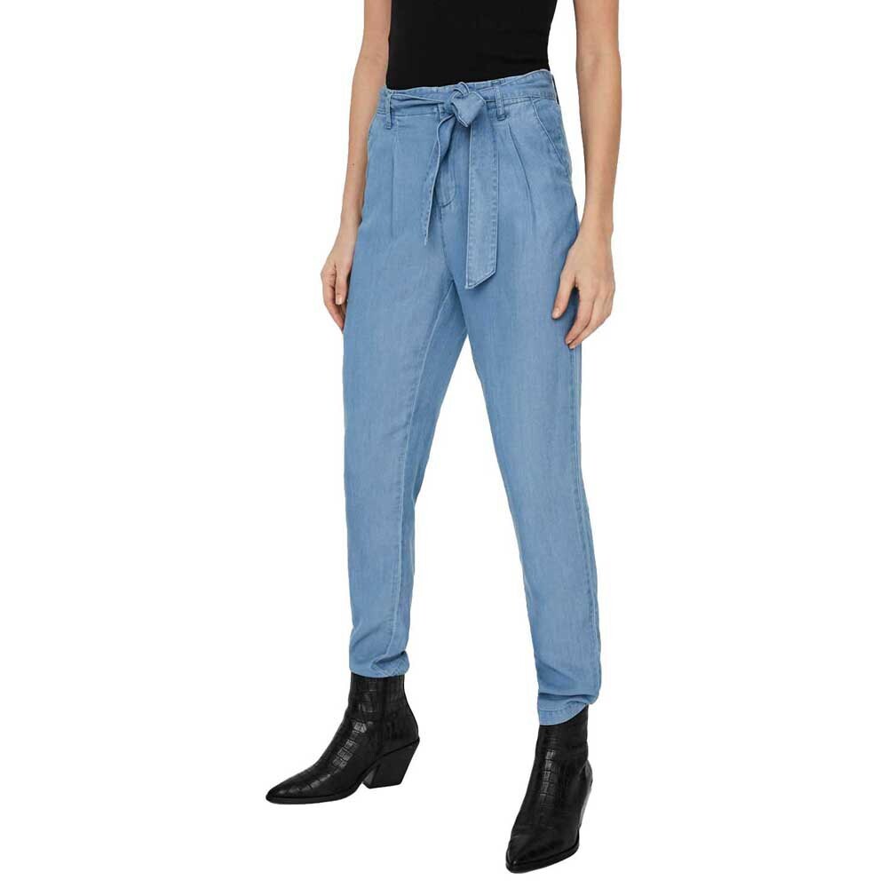 

Брюки Vero Moda Mia Hr Loose Tie, синий