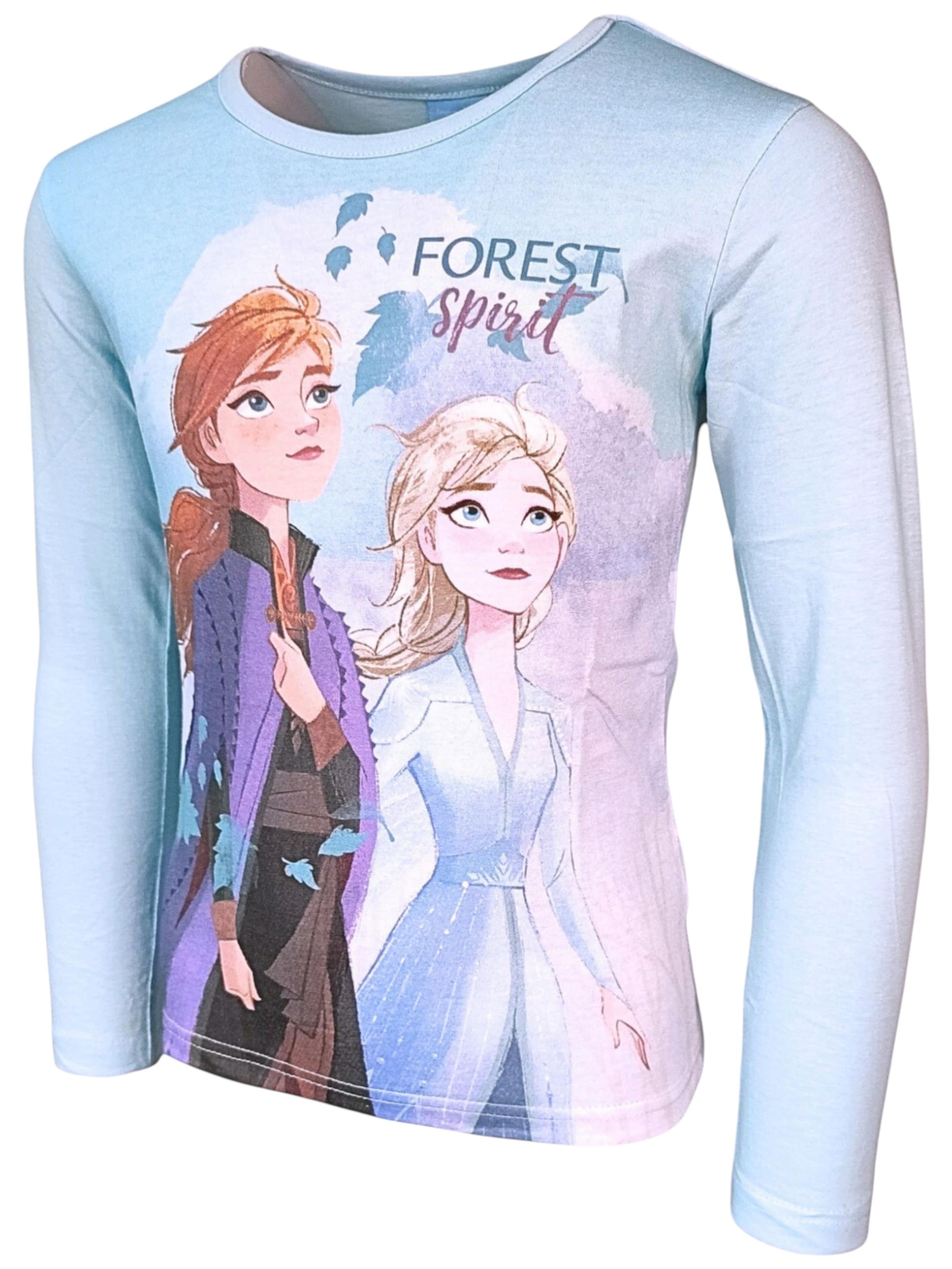 Disney Frozen Лонгслив в светло-голубом цвете — фото 3