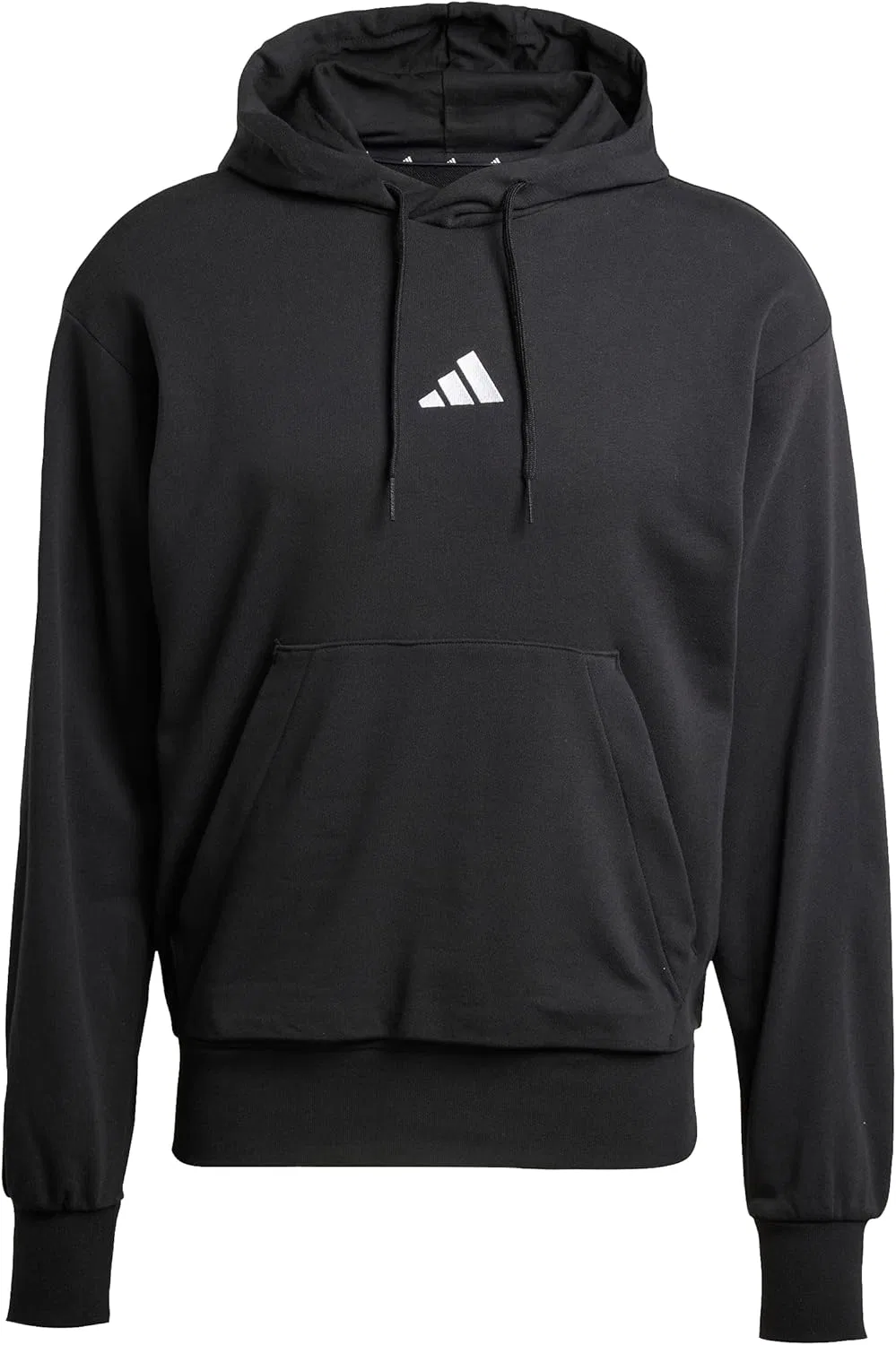 Худи мужское adidas Feelcozy French Terry, Black / White
