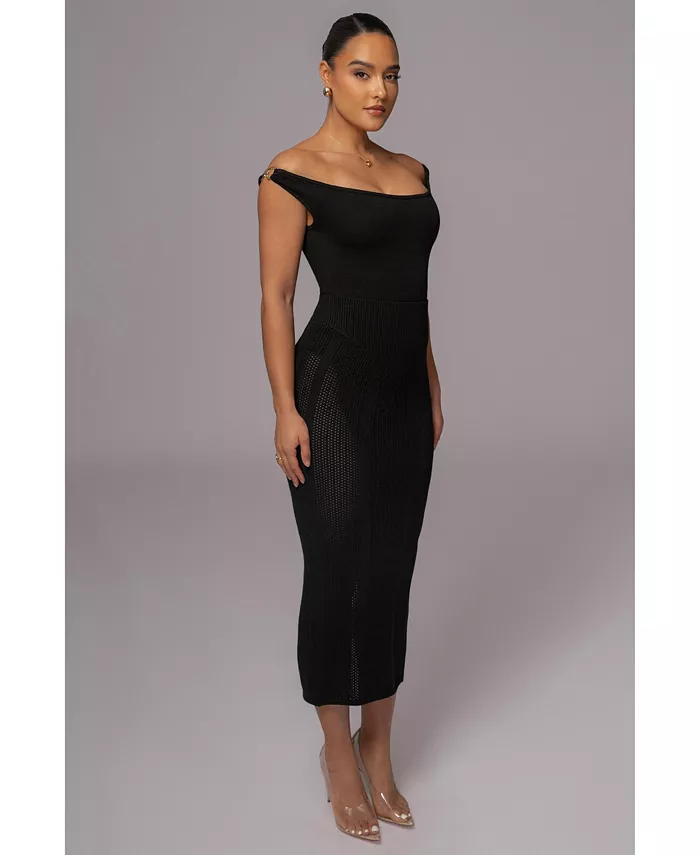 

Женская вязаная юбка Jasmina JLUXLABEL, черный