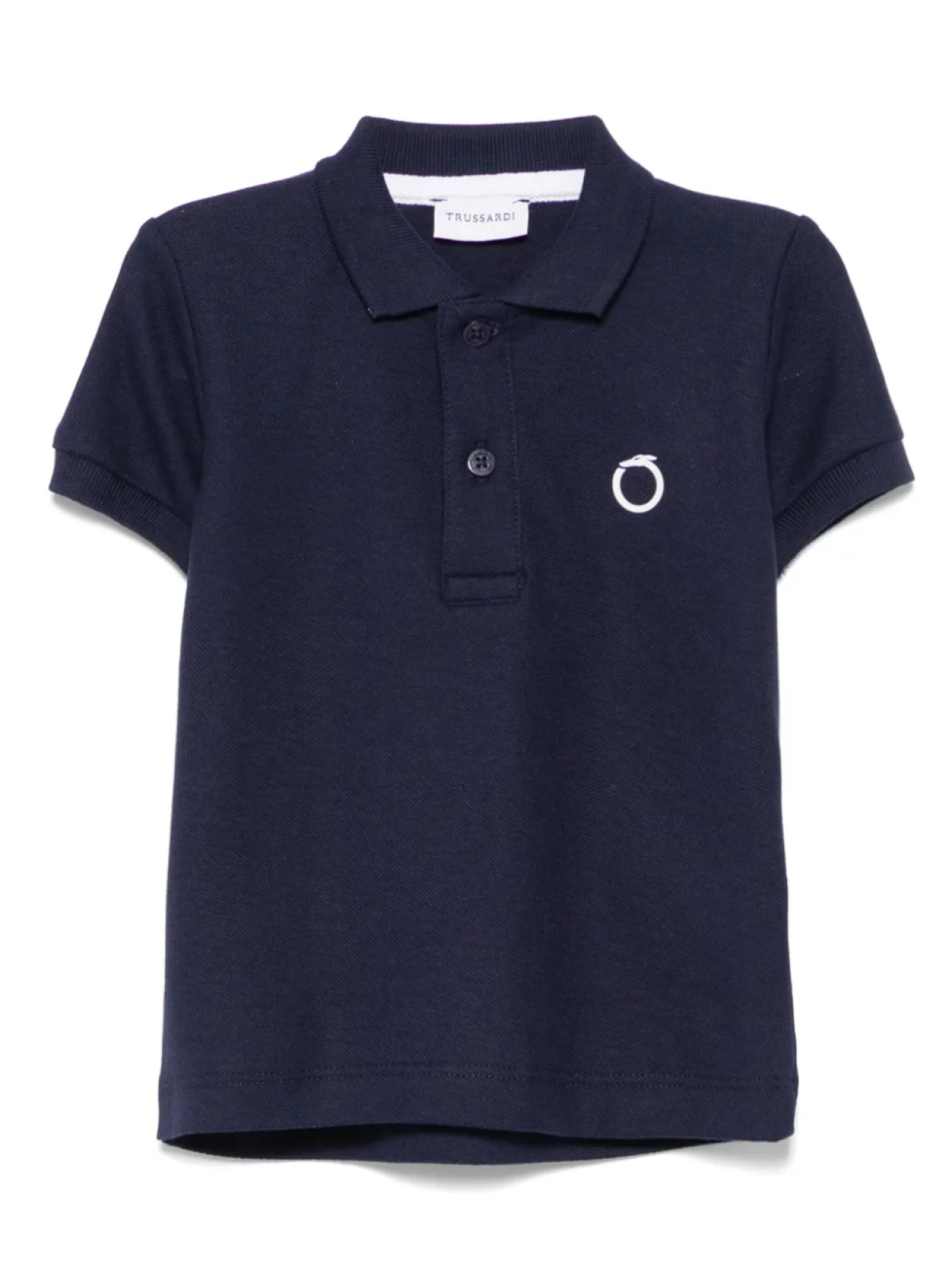 

Рубашка-поло TRUSSARDI JUNIOR с логотипом, синий