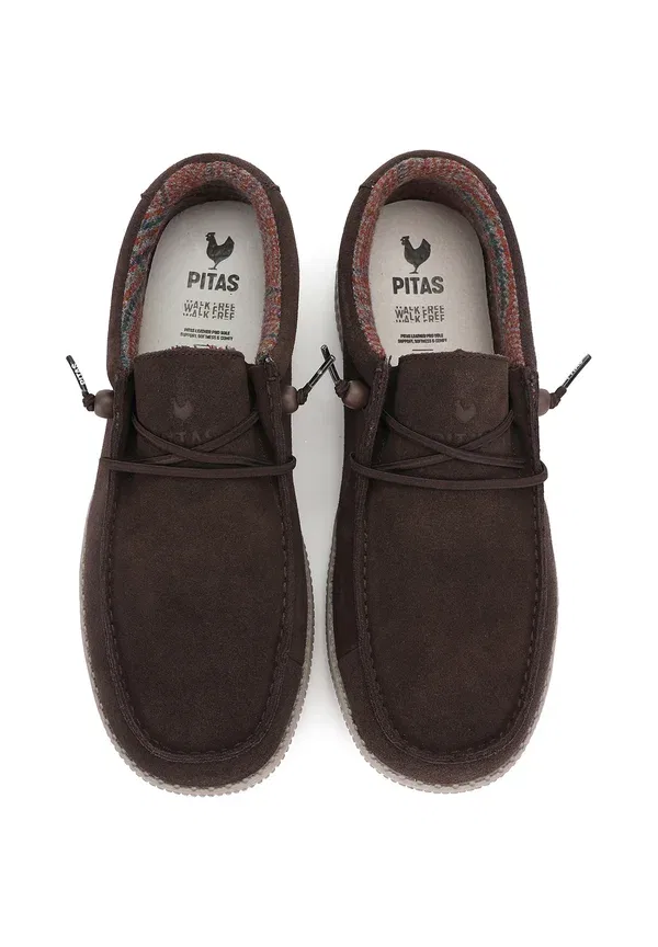 Ботинки Wallabi lace ups Pitas, коричневый — фото 3
