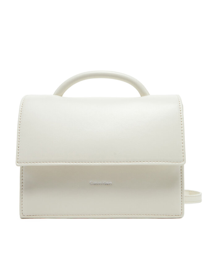 

Сумочка Ck Linn Top Handle Crossbody K60K613162 Calvin Klein, экрю