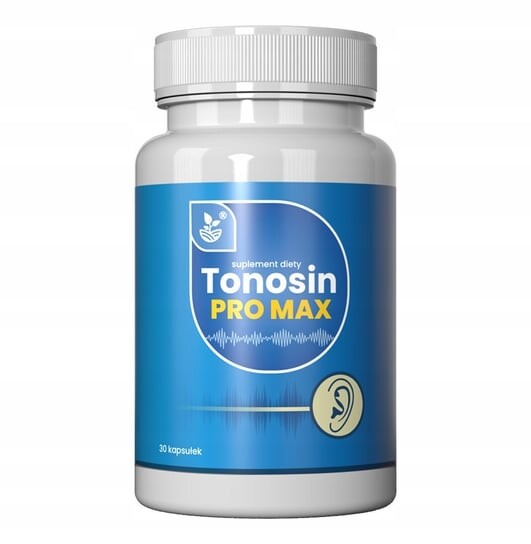 

Tonosin Pro Max, Улучшение слуха, ниацин, биотин, селен, цинк, 30 капсул. Inna marka