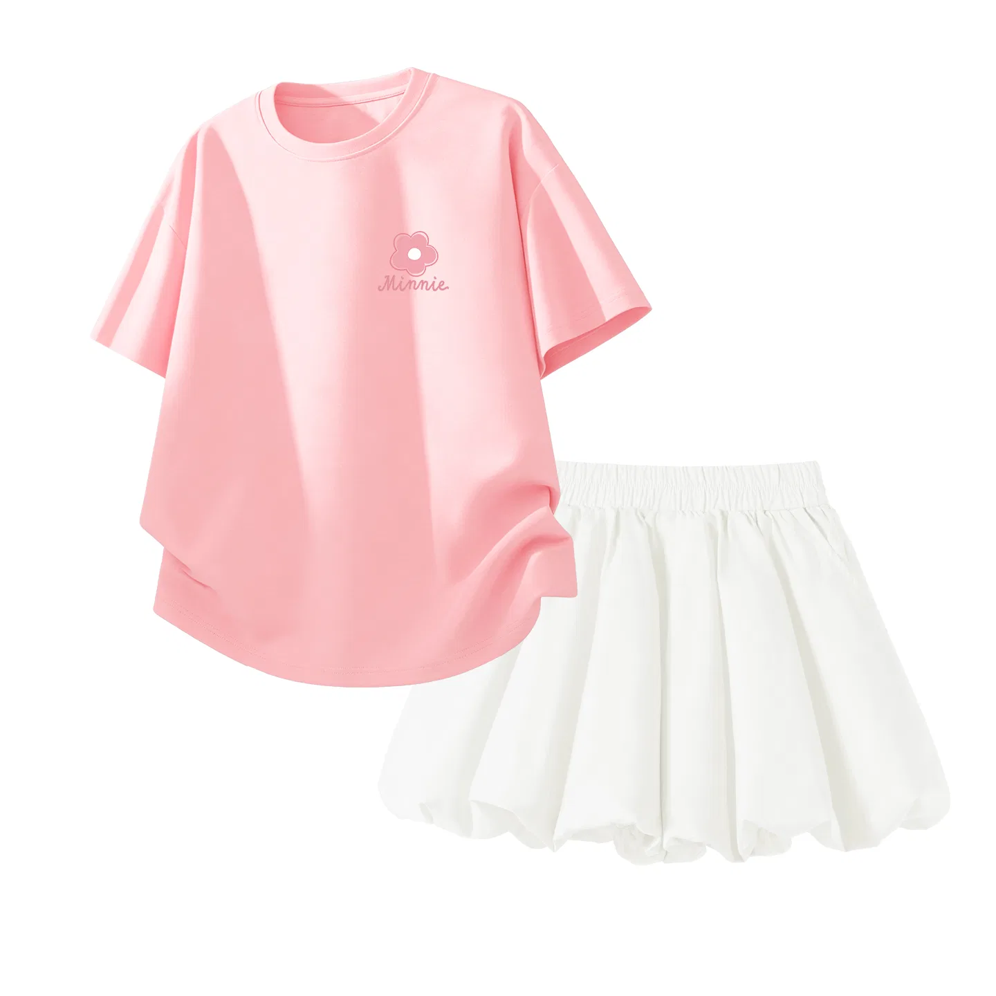 Детский спортивный костюм Disney Casual Sportswear 2 Pack, розовый и белый