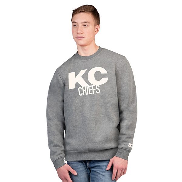 

Мужской свитшот Kansas City Chiefs цвета charcoal Starter, Черный, Мужской свитшот Kansas City Chiefs цвета charcoal Starter