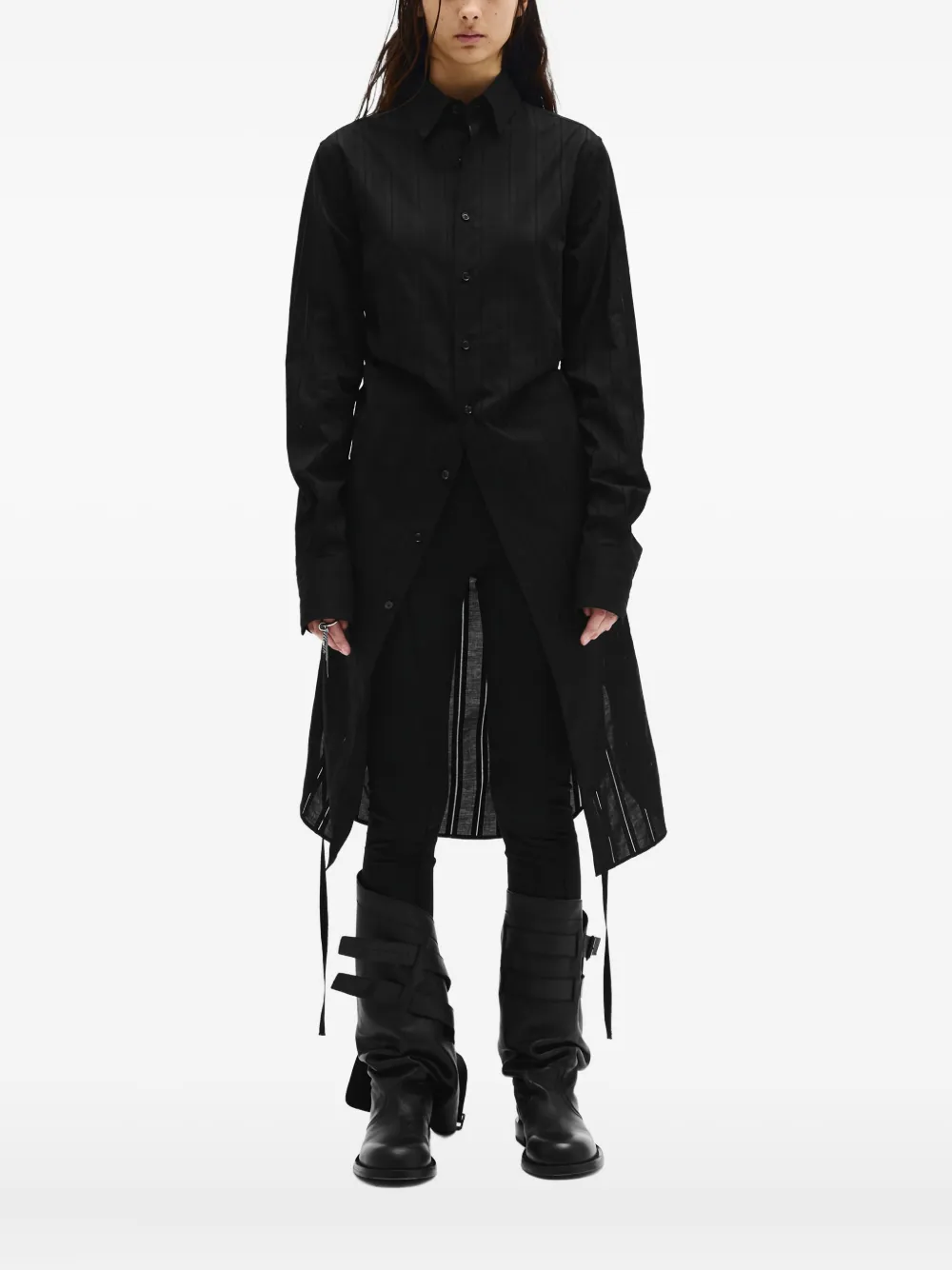

Рубашка Sandrina повышенной комфортности Ann Demeulemeester, черный