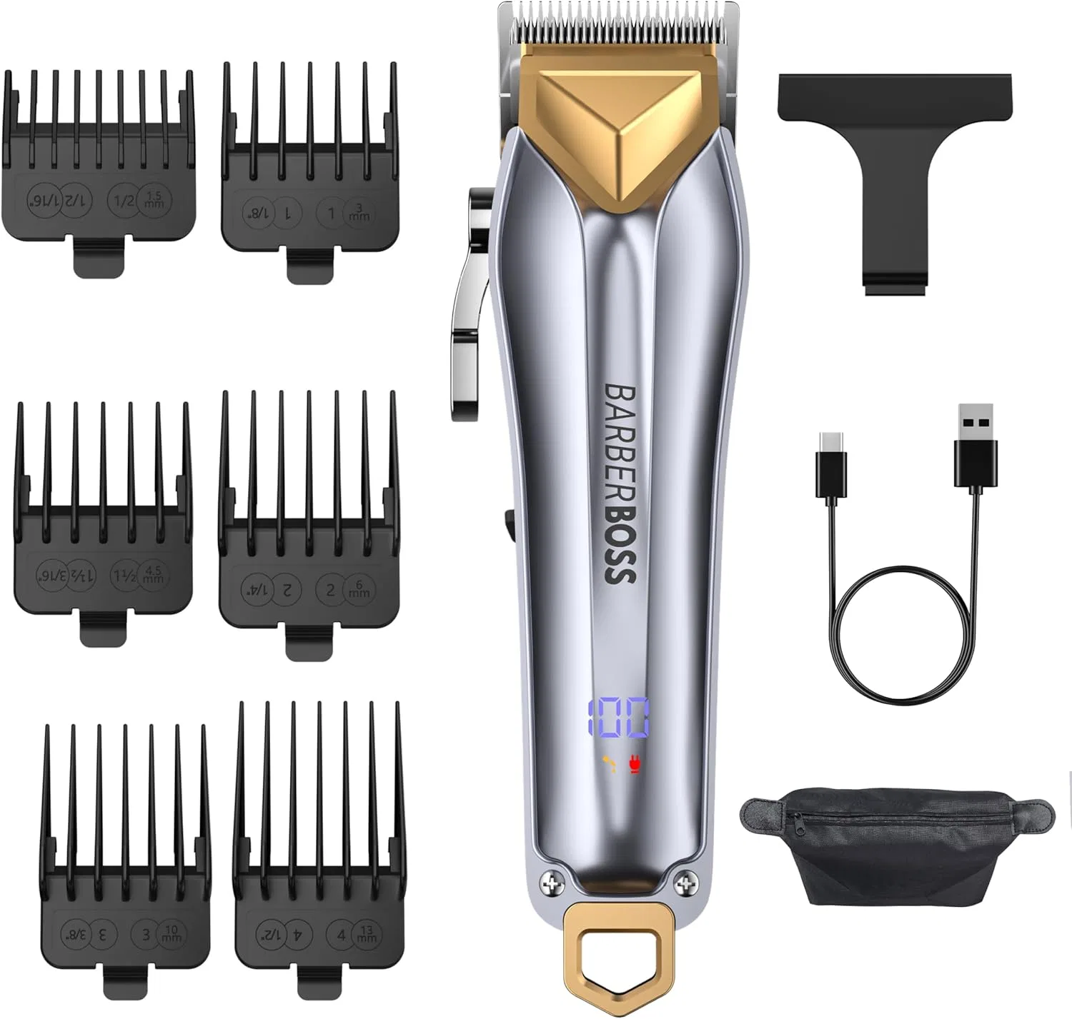 Набор для стрижки волос и бороды Barberboss Barberboss