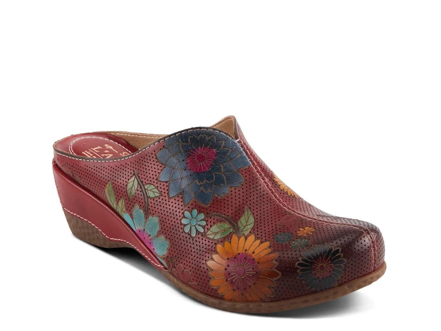

Сабо Chienti Wedge Clog L'Artiste By Spring Step, красный/мультиколор
