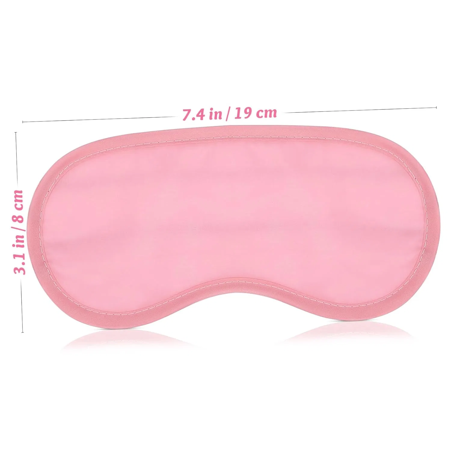 Набор Frcolor — Одноразовых масок для сна , 16 шт. , Pink — фото 2