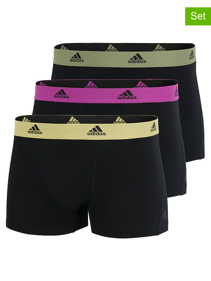 

Adidas Комплект из 3 штук: боксерские трусы черного цвета