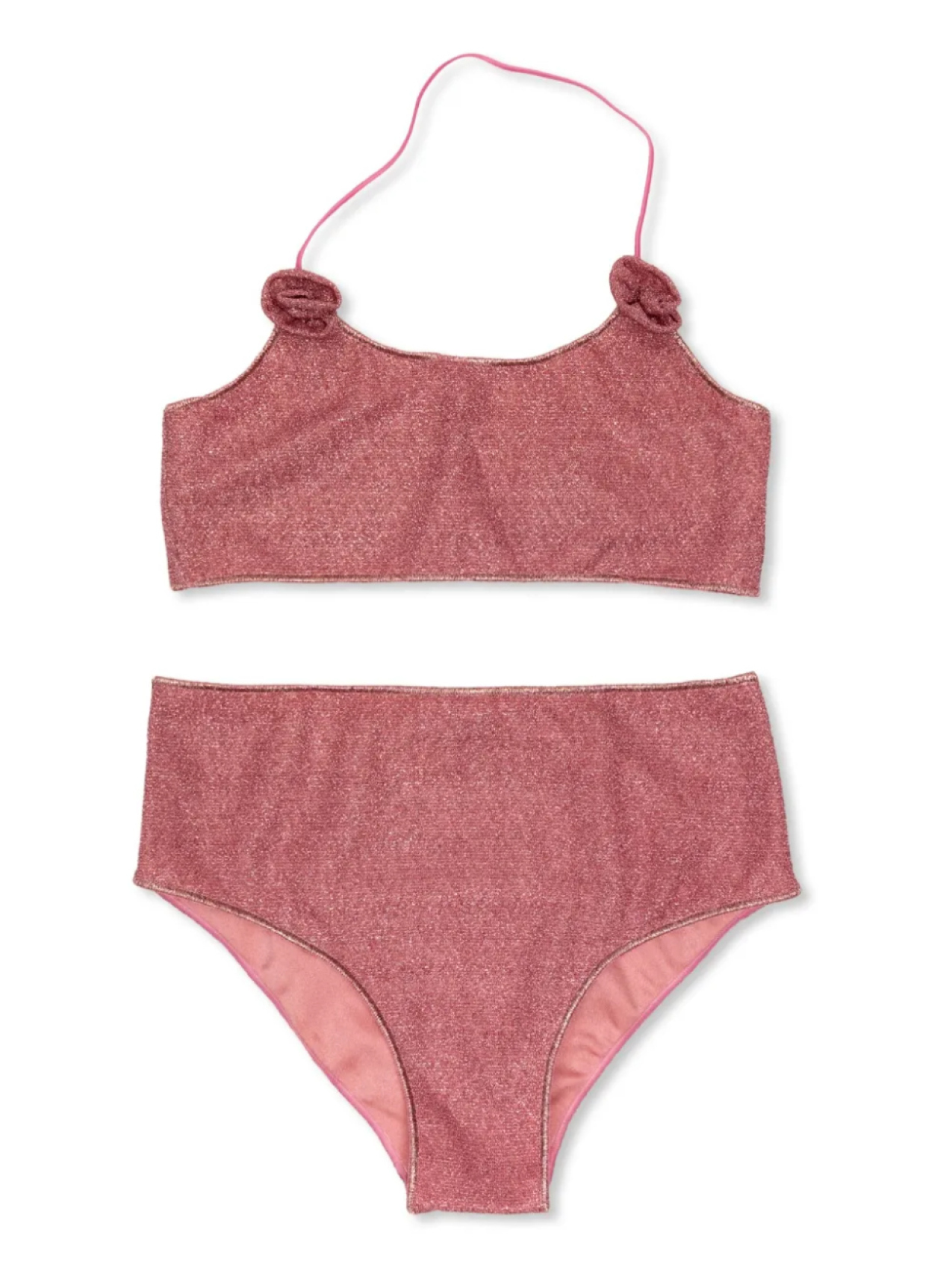 

Комплект бикини Oseree Kids с люрексом, розовый