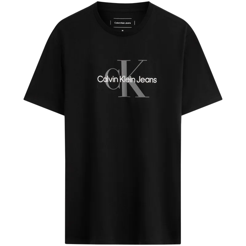 Футболка с логотипом Calvin Klein, UB1-Space Black