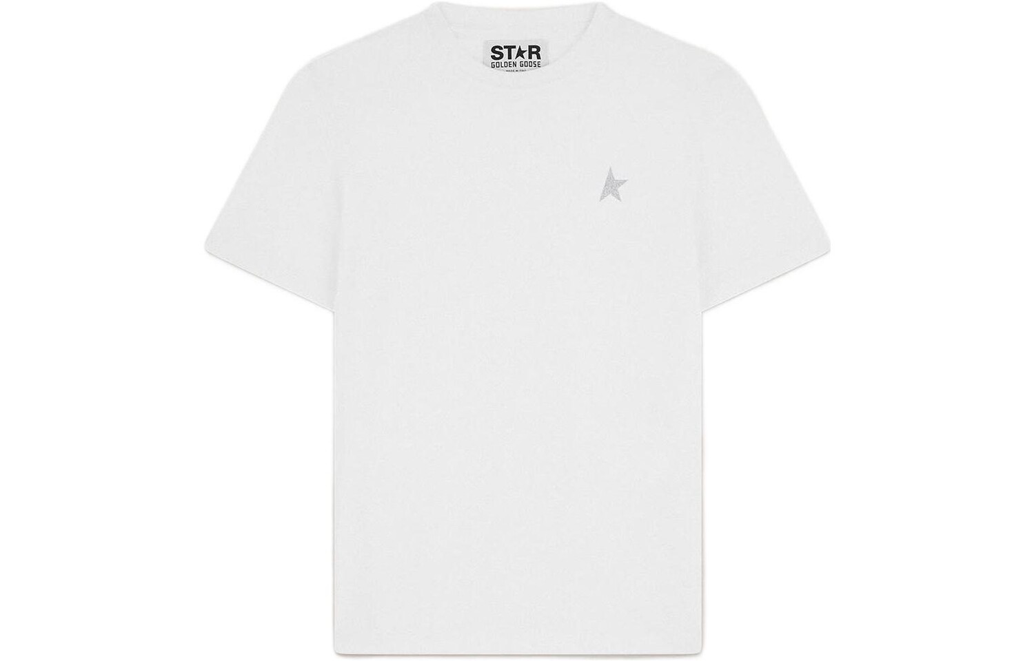 

Футболка с нашивкой «Звезда» Golden Goose, белый