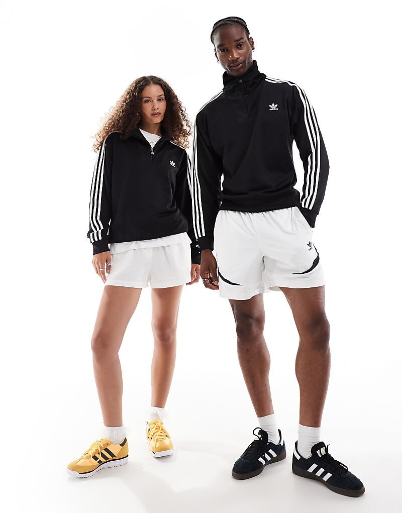 

adidas Originals – Adicolor – Черная спортивная куртка унисекс с высоким воротником