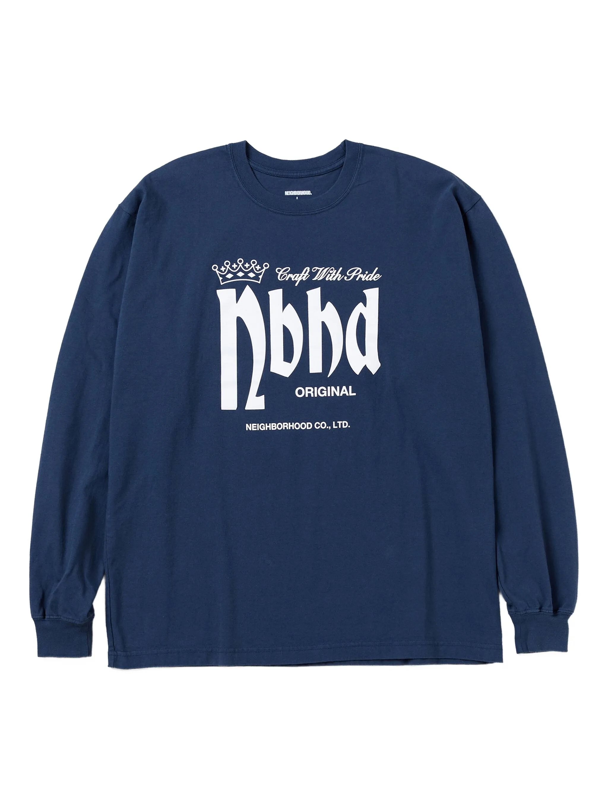 

Футболка с длинными рукавами Neighborhood, синий
