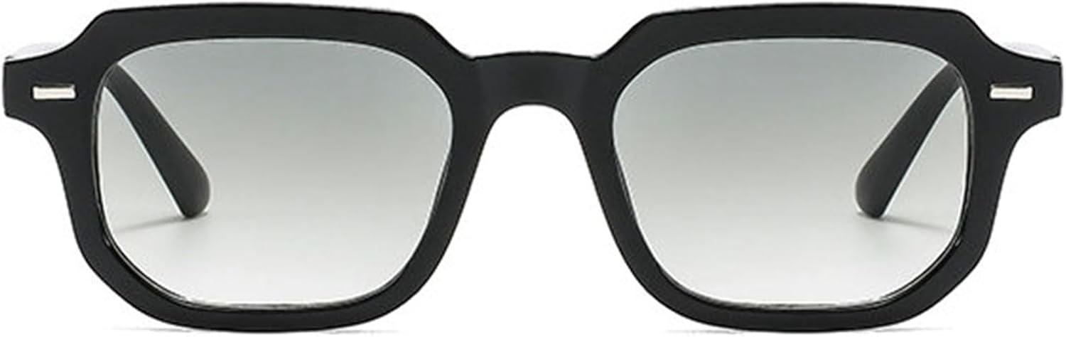 

Солнцезащитные очки Helena Small Polygon Rectangle для женщин и мужчин, модные, ретро, ​​дизайнерские, с квадратными заклепками, классические, черные, с защитой от УФ-излучения UV400, C6