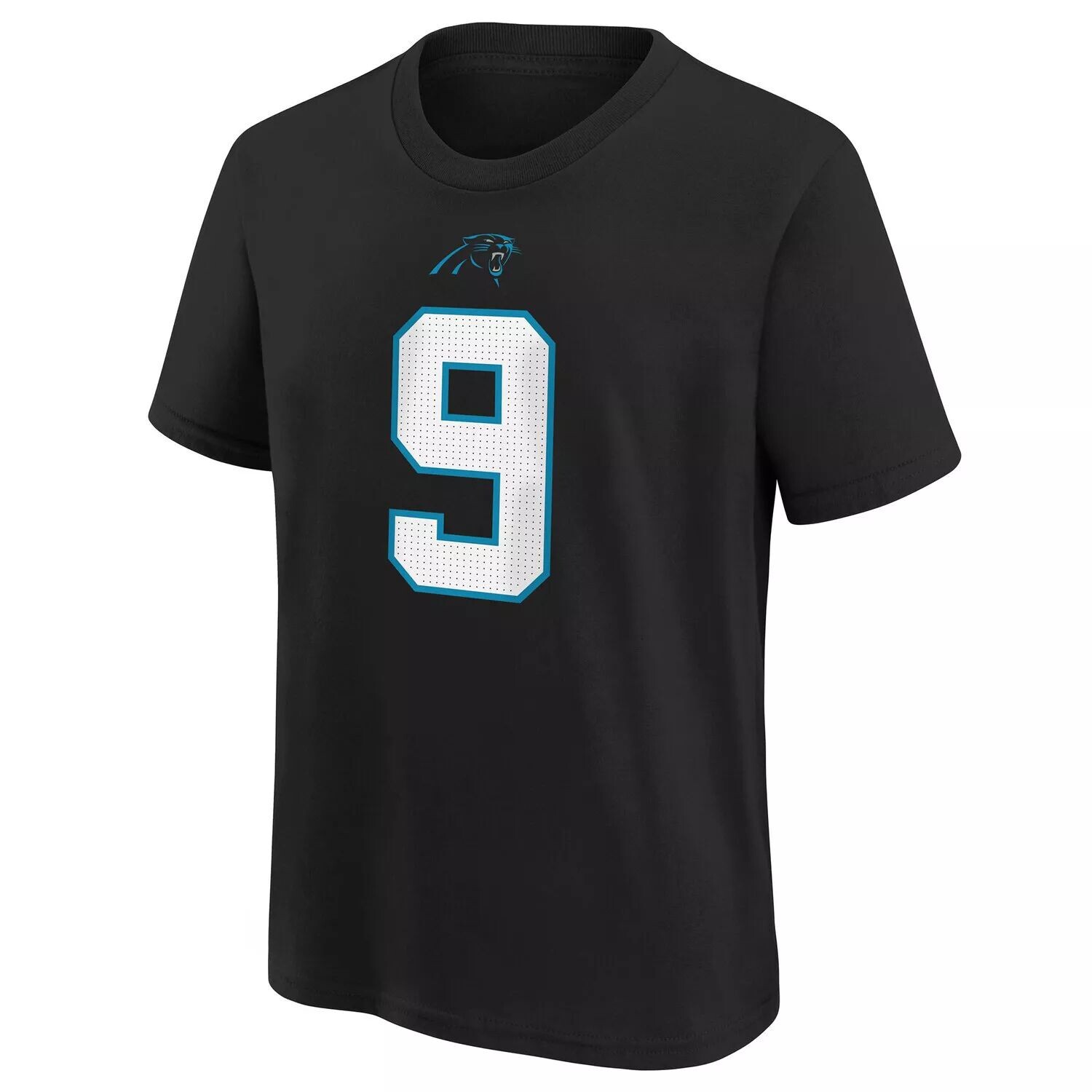 Молодежная футболка Nike Bryce Young Black Carolina Panthers с именем и номером игрока драфта НФЛ 2023 года в первом раунде Nike — фото 2