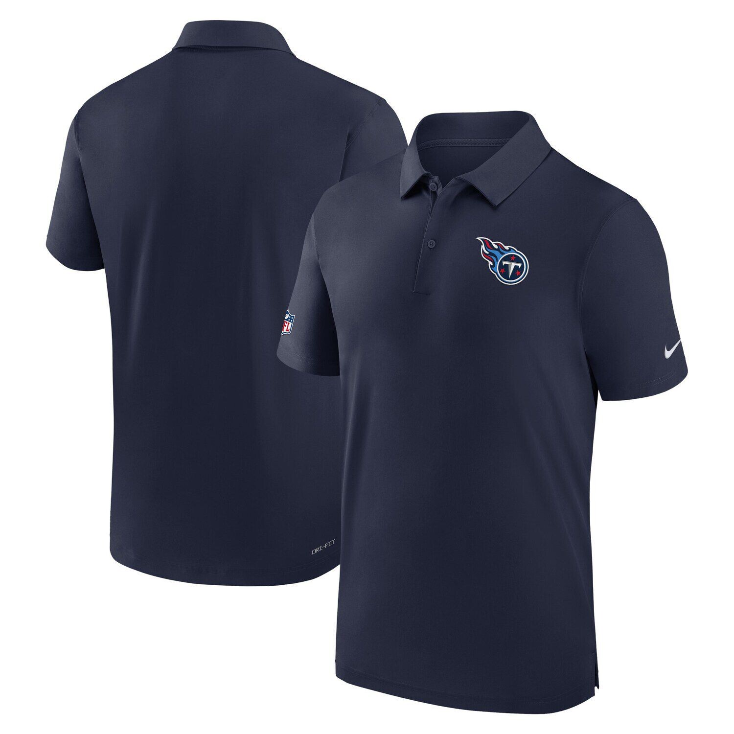 

Мужское темно-синее поло Tennessee Titans Sideline Coach Performance Nike, Синий, Мужское темно-синее поло Tennessee Titans Sideline Coach Performance Nike