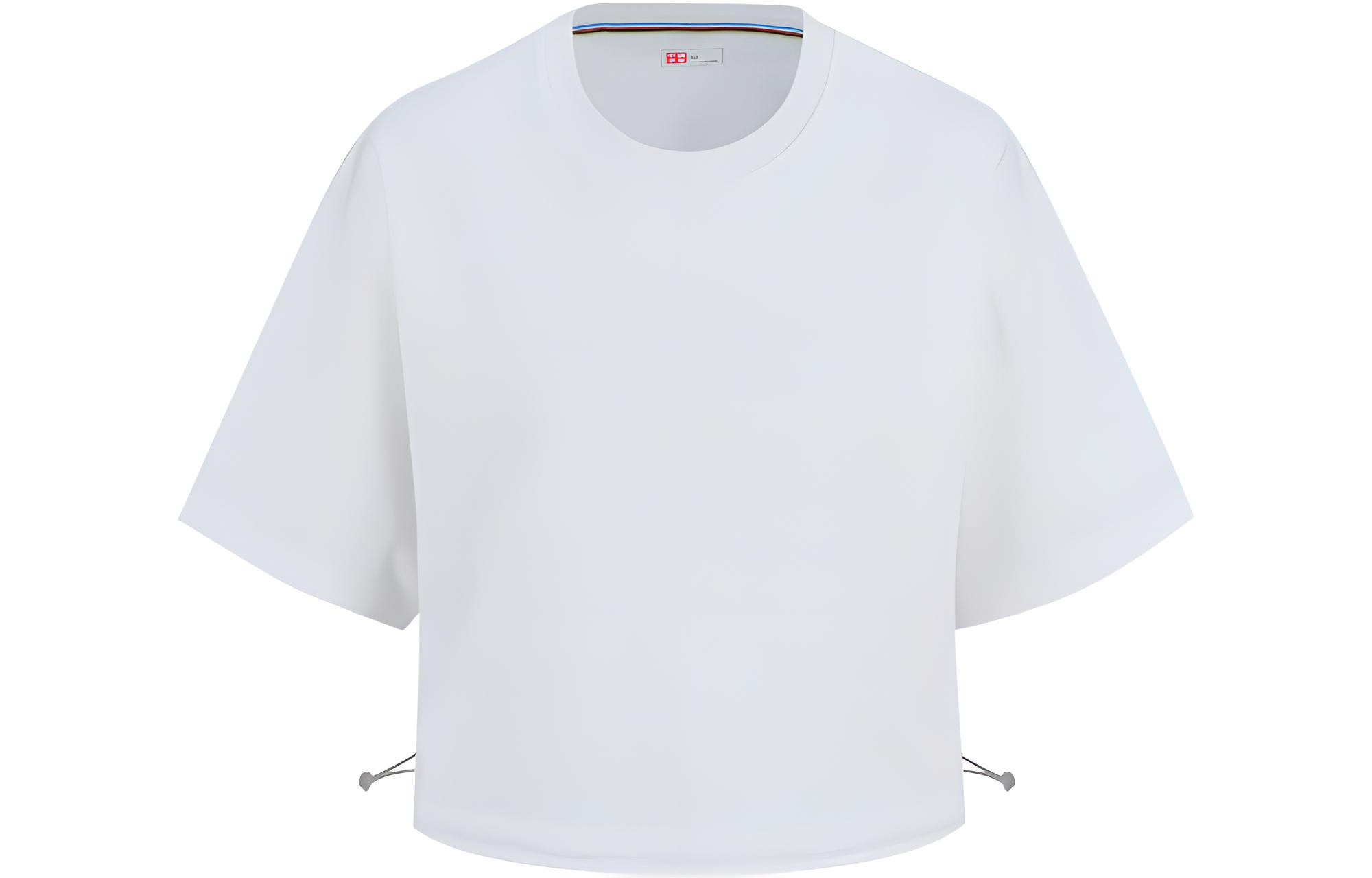 

LiNing Футболка женская белая, Белый, LiNing Футболка женская белая