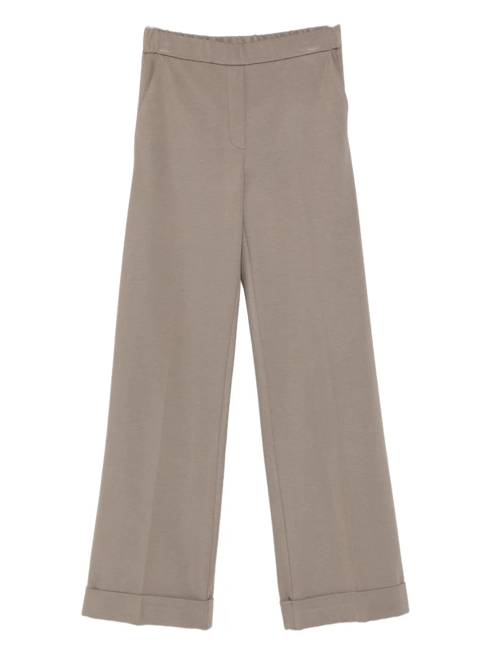 

Брюки с подогнутым краем Le Tricot Perugia, коричневый