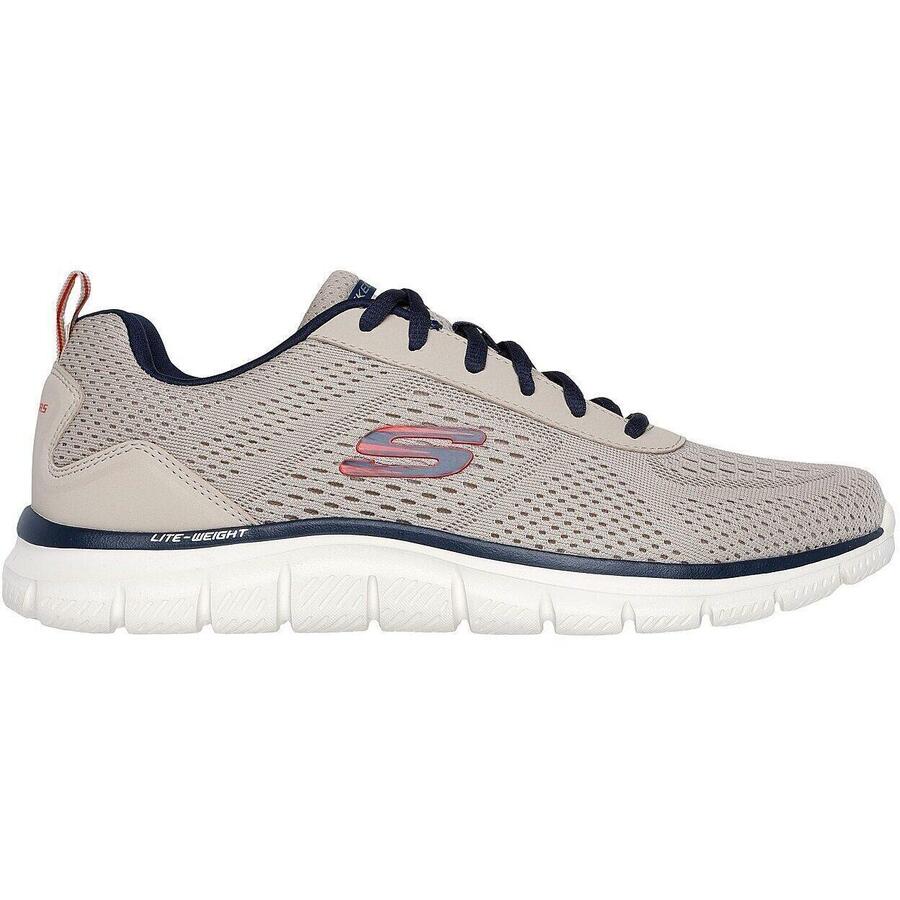 Кроссовки Skechers Track - Leshur, бежевые, мужские — фото 3