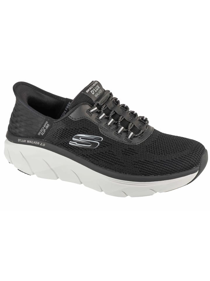 

Кроссовки на шнуровке Skechers, черный