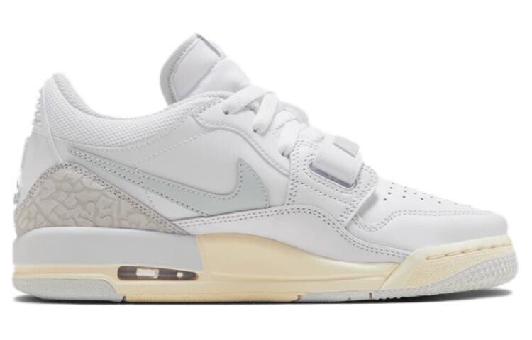Женские баскетбольные кроссовки Jordan Legacy 312 Vintage, White/Photon Dust/Coconut Milk/Photon Dust/Metallic Silver/White — фото 2