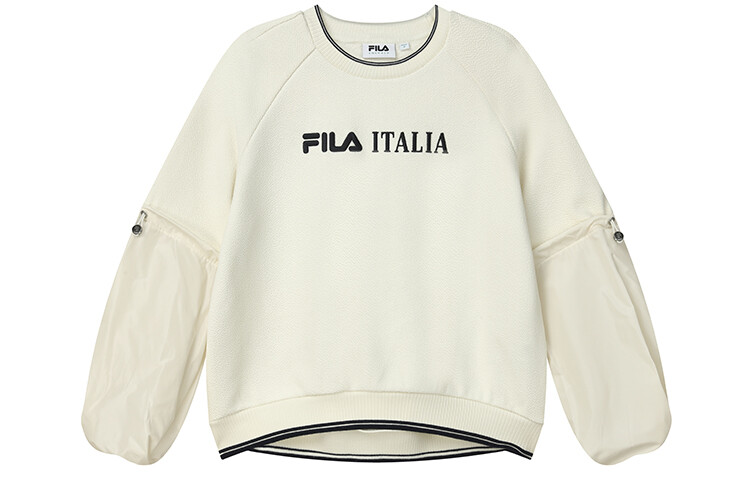

Свитшот женский цвета слоновой кости Fila