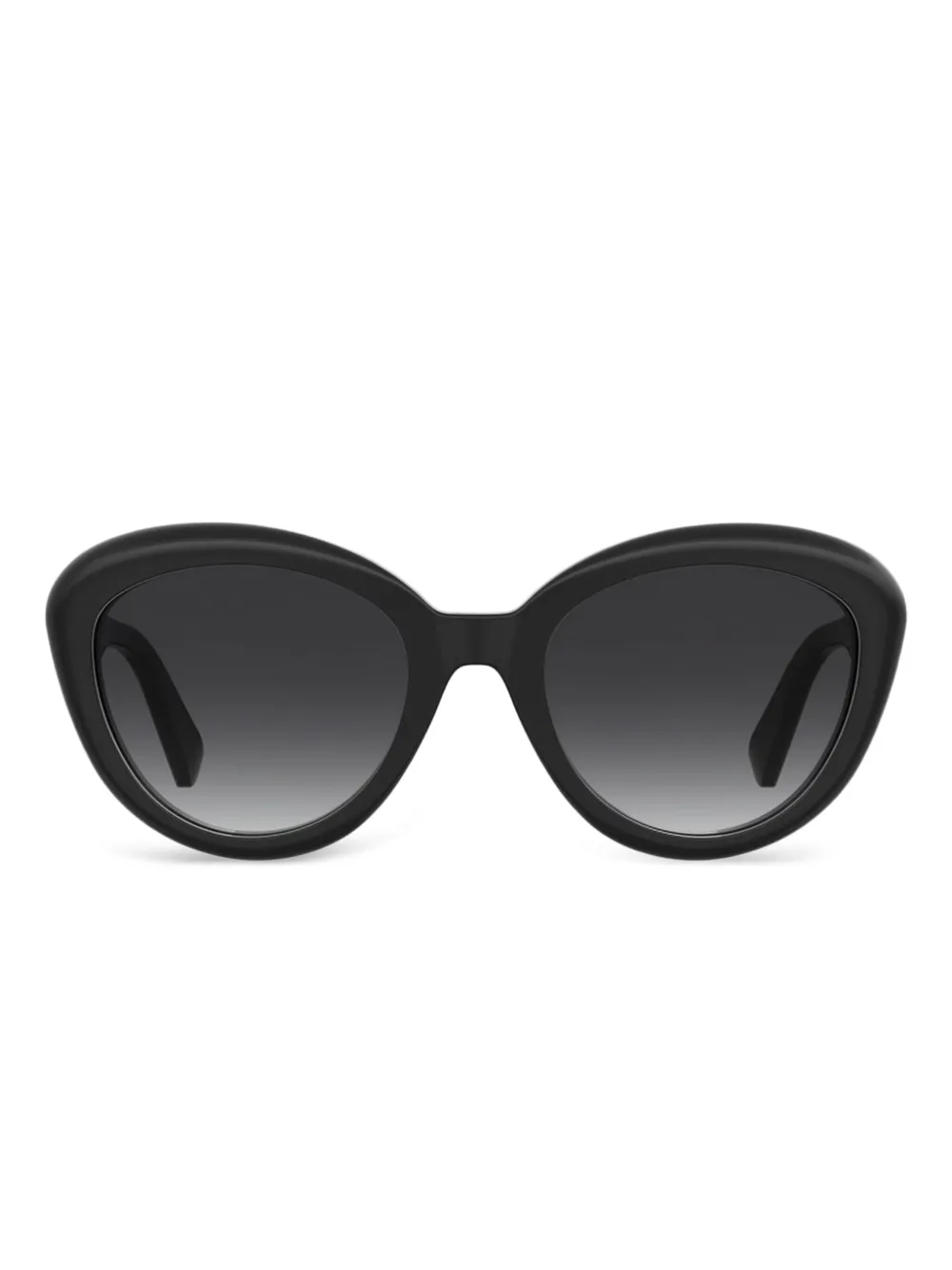 

Солнцезащитные очки «кошачий глаз» Moschino Eyewear, черный