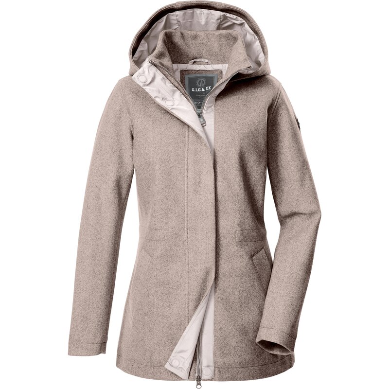 

Coat gw 78 wmn jckt G.I.G.A. Dx By Killtec, цвет hellbeige