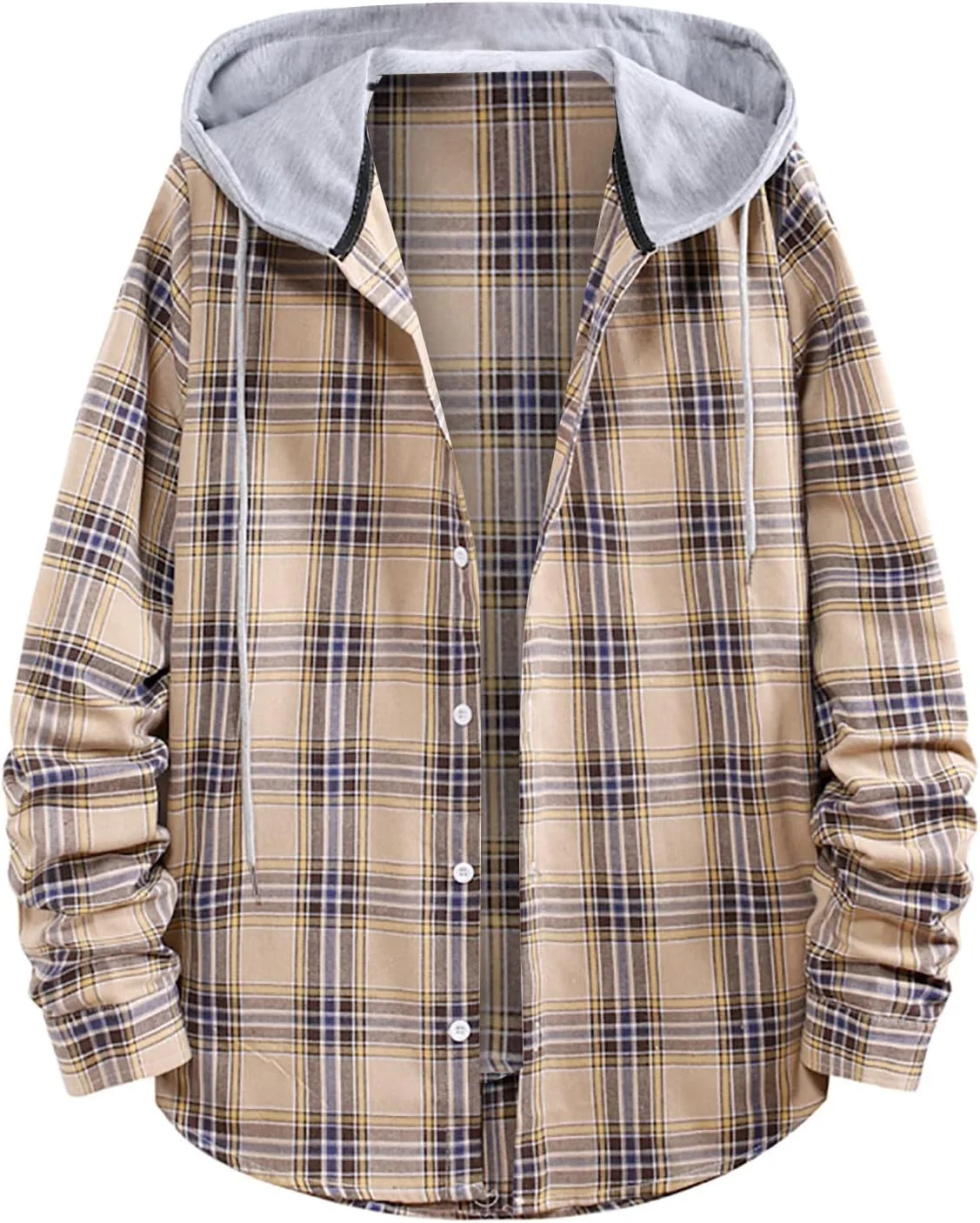 

Мужская рубашка Buffalo Plaid с капюшоном Muscularfit