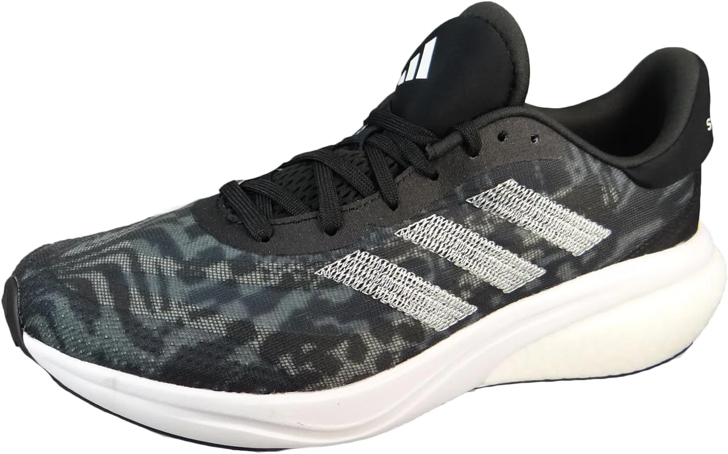 Кроссовки Adidas Unisex Supernova 3 Low (не для футбола), Core Black Grey Two Ftwr White — фото 2