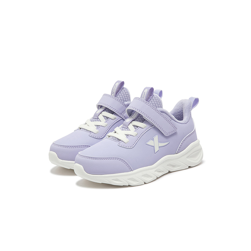 XTEP Детские хлопковые туфли Slip Resistant Abrasion Resistant Violet Blue Purple — фото 2