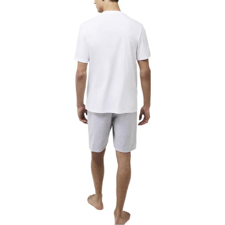 Футболка LACOSTE SS22, мужская, белая — фото 4