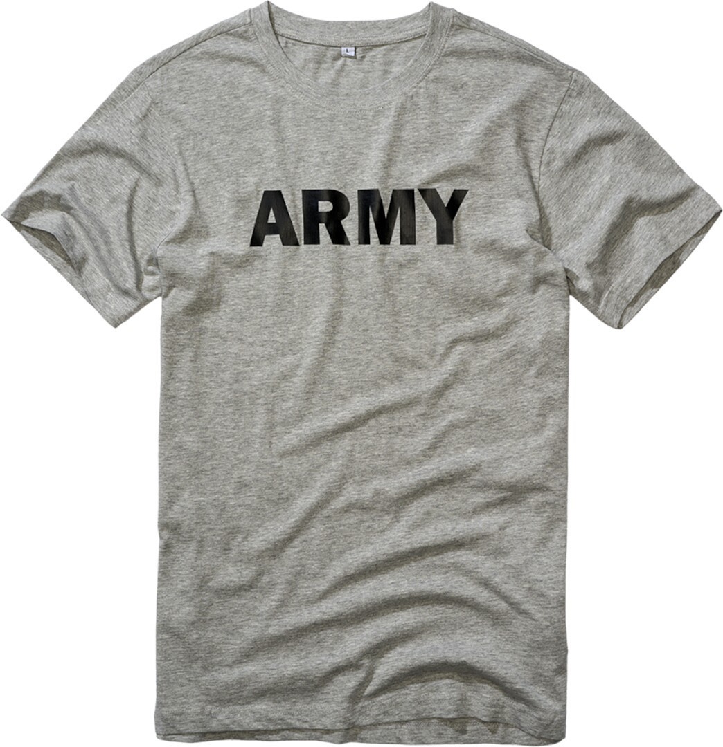 

Футболка Brandit Army T-Shirt, цвет Melange Gray
