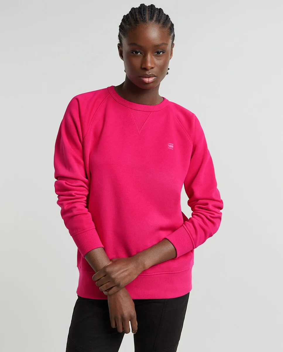 

Женская толстовка Premium Core 20, прямого кроя, с круглым вырезом G-Star Raw, розовый
