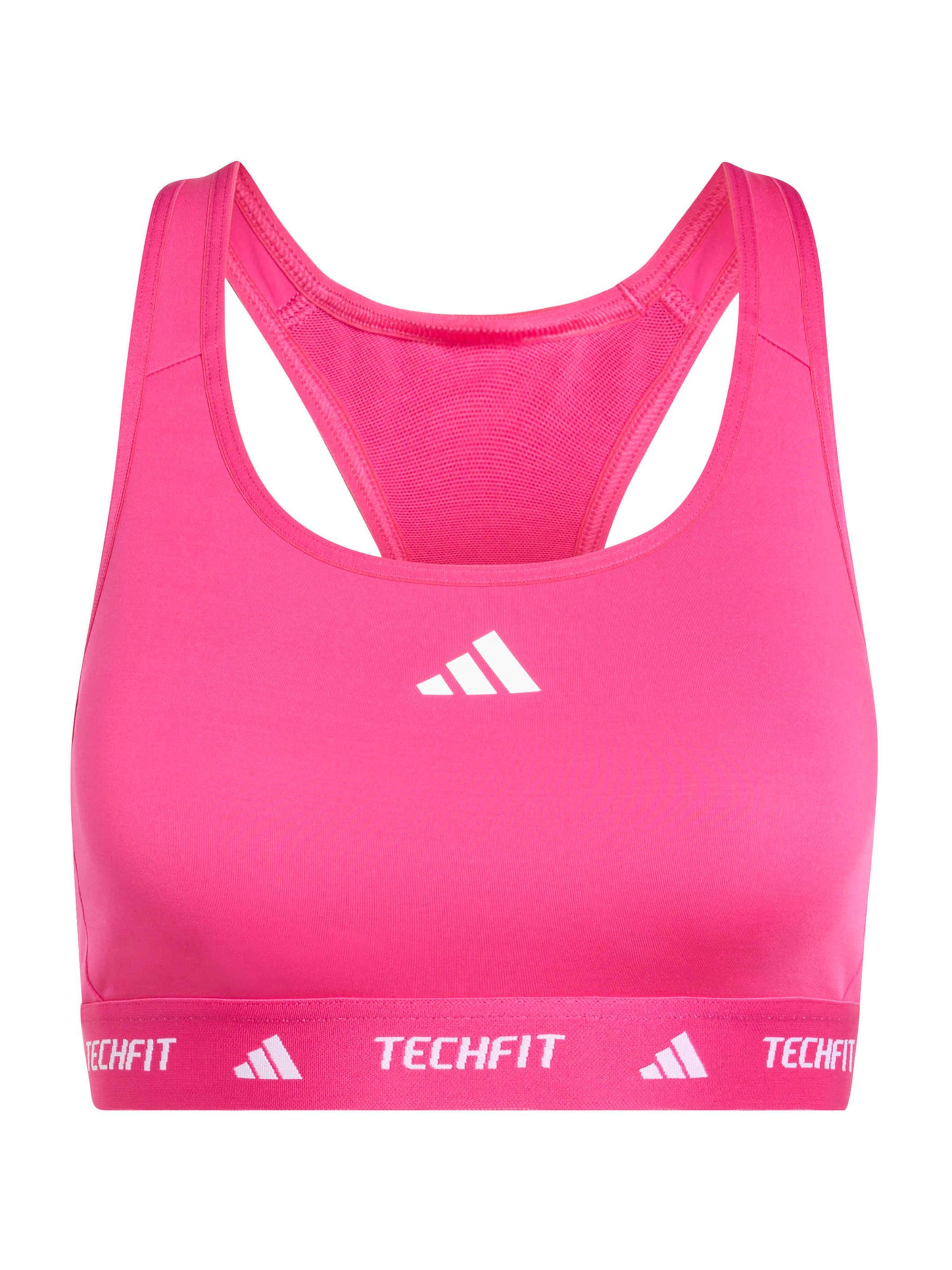 

Adidas Performance Спортивный бюстгальтер-бралетт в розовом