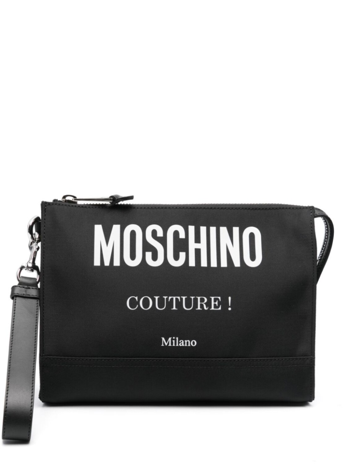 

Moschino клатч с принтом Moschino Couture, черный