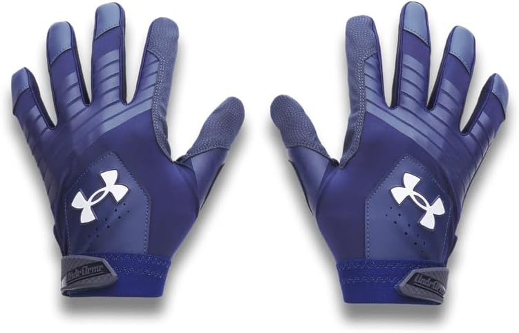 

Мужские бейсбольные перчатки Under Armour Clean Up, (410) Midnight Navy/Midnight Navy/White